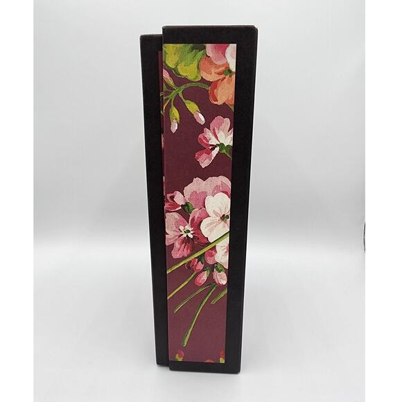 Gucci Blooms Supreme Floral Storage Box, Tissue Paper, Large Fold-Over Satin Bag - Picture 11 of 13